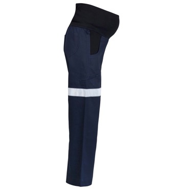 Maternity Straight Leg Safety Work Pants Image