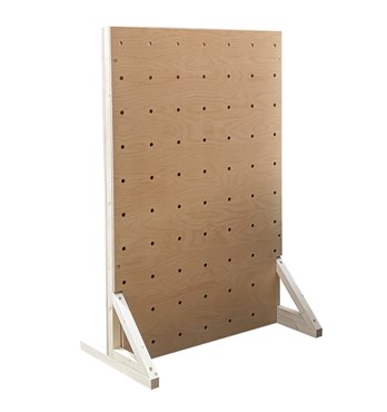 Double Sided Freestanding Pegboard Image