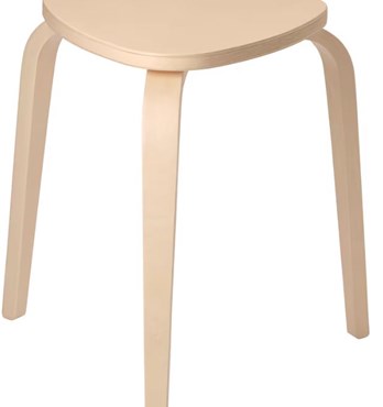 Birch Plywood Stool (Rent) Image