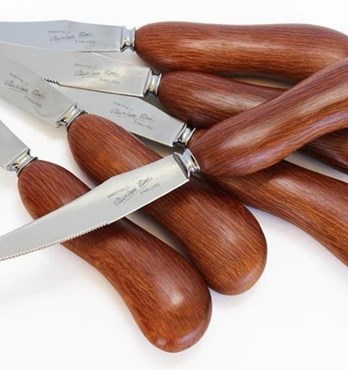 Set of 6 Sheoak Steak Knives Image