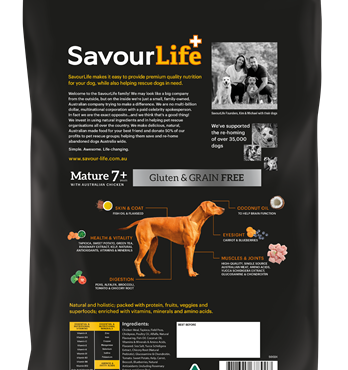 SavourLife Grain Free 7+ Mature 2.5kg Image
