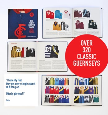 Sporting Nation The Footy Jumper Book: Vintage Football Guernseys of Australia Image