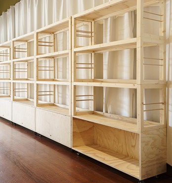 Stacked Shelving Unit Image