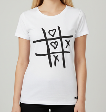 Cross & Heart Tee Image