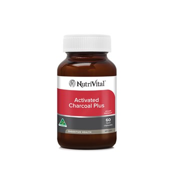 NutriVital Activated Charcoal Plus Capsule Image