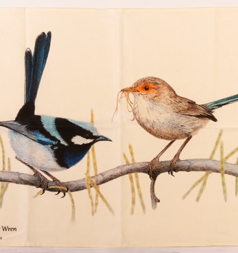 Spotted Robin Tea Towels Image