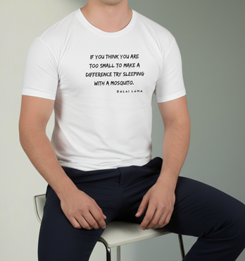 100% Organic Cotton Printed T-shirt  Image