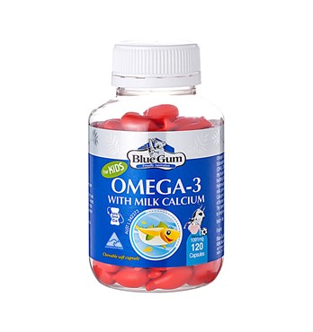 Blue Gum Kids Omega-3 with Milk Calcium Image