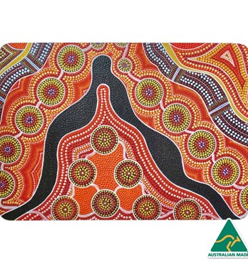 Aboriginal design mouse pads/placemats Image