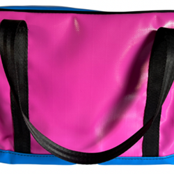 PVC Carry - On Bag - Functionality, Style and Durability (45cm L X 23cm W X 25cm H)