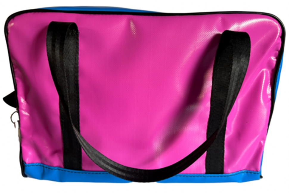 PVC Carry - On Bag - Functionality, Style and Durability (45cm L X 23cm W X 25cm H)