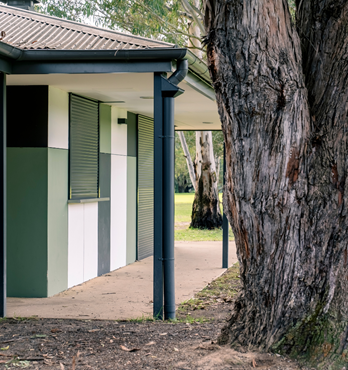 Bushfire Roller Shutters Image