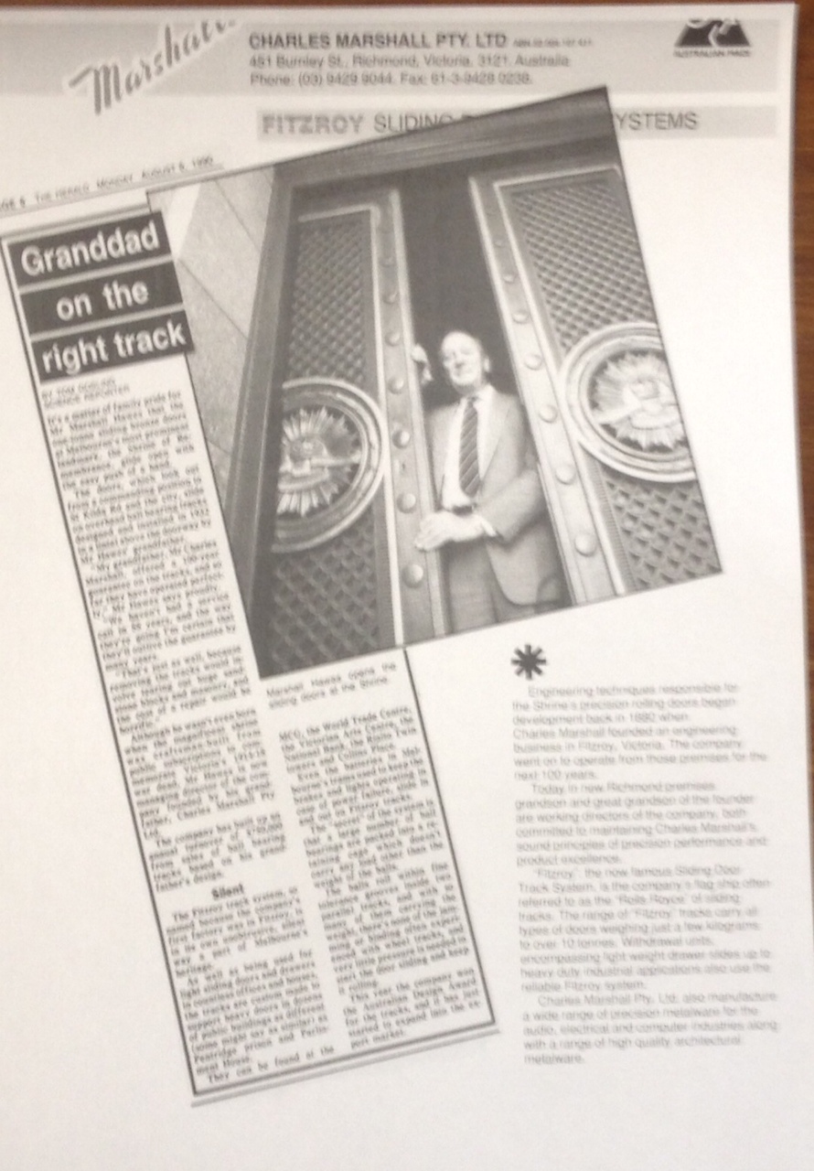 Fitzroy Withdrawal Units (Slides) The Australian Made Campaign