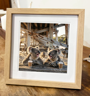 Dragons & Caffeine Greeting Cards Image