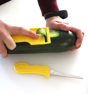 Safety Food Peeler - Bladeless Safety Peeler Image