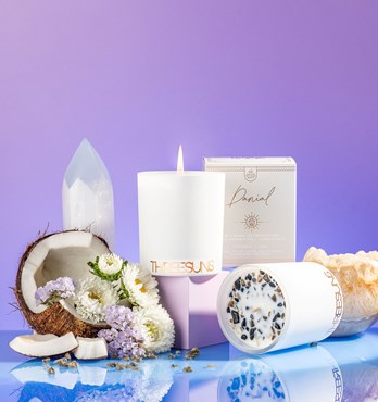 Crystal Infused Candles Image