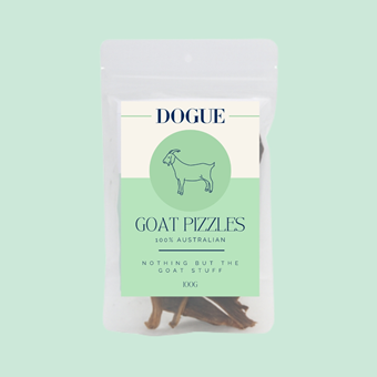 DOGUE Goat Pizzles Dog Treat 