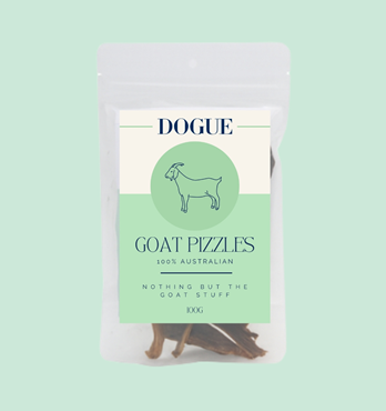 DOGUE Goat Pizzles Dog Treat  Image