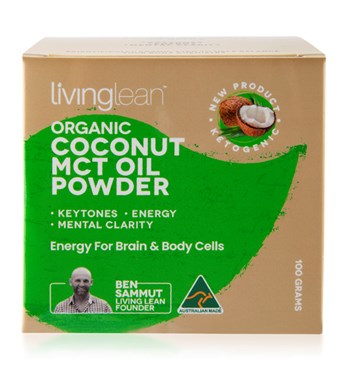 Living Lean Organic Coconut MCT Oil Powder Image