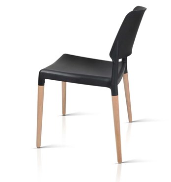 Black Replica Belloch Chair (Rent) Image