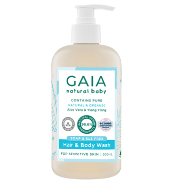 GAIA Natural Baby Hair & baby wash Image