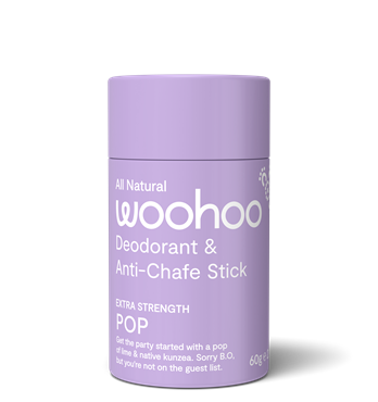 Woohoo Natural Deodorant & Anti-Chafe Stick POP Image