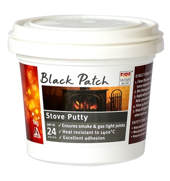 Firewise Black Patch Stove Putty Image