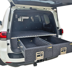 Vehicle Drawer Systems for 4wds/Commercial vans and caravans