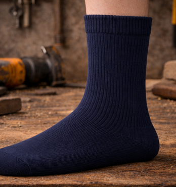 Cotton Cushion Foot Socks Image