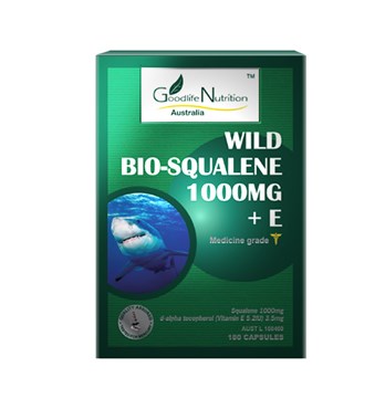 GoodLife Nutrition Australia Wild Bio-Squalene 1000mg + E Image