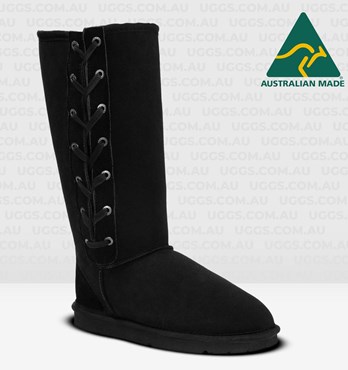 Tall Lace-up Ugg Boots Image