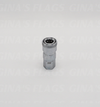 Snap On Bases & Nuts (for flags) Image