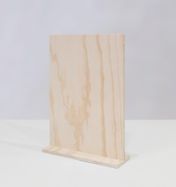 Tabletop Plywood Sign Holder Image