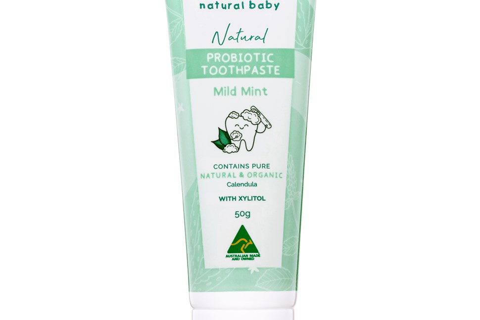 GAIA Natural Baby Natural Probiotic Toothpaste Mild Mint 50mL