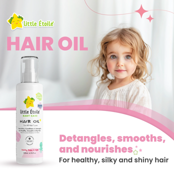 Little Étoile Baby Care Hair Oil Image