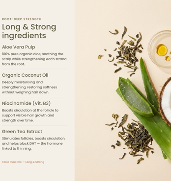Long and Strong Hair Care System Image