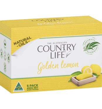 Country Life soap - Golden Lemon Image