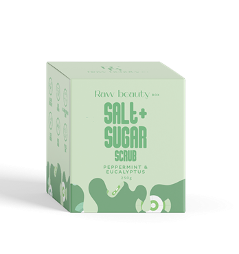 Peppermint Eucalyptus Salt + Sugar Scrub Image