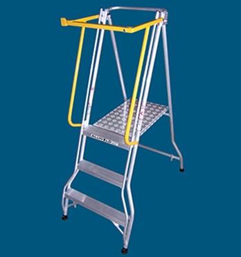Allweld Industrial Ladders - Folding Platform Ladder Image