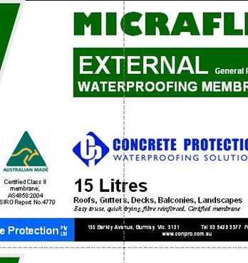 Waterproofing Membranes: Microl; Micraflex; Fibreflex; Flexipro Image