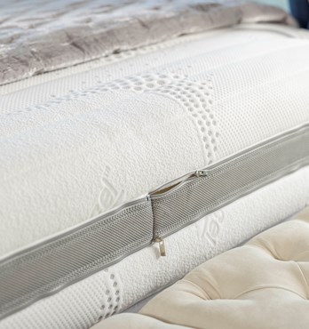 Latex Pure Comfort Mattress with Quilted Tencel Cover Image