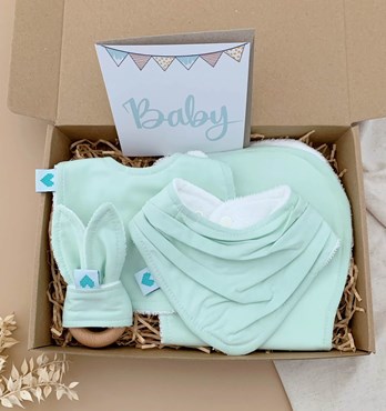 Unisex Newborn Gift Set – Mint Image