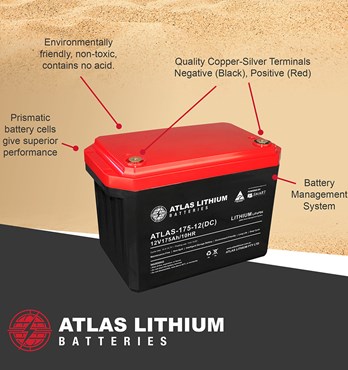Atlas Lithium Deep Cycle Batteries Image