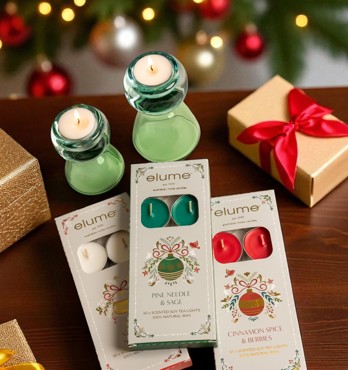 Elume Christmas Soy Candles Image