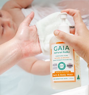 GAIA Natural Baby Bath & body wash Image