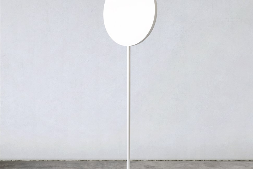 White Lollipop Sign