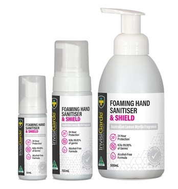 InvisiGarde Foaming Hand Sanitiser & Shield Image
