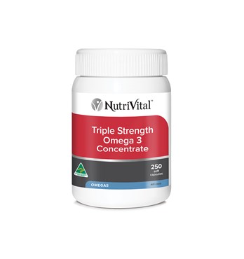 NutriVital Triple Strength Omega 3 capsule Image