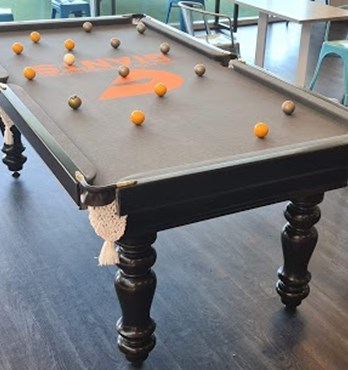 8ft x 4ft 'Duke' style Master Billiards Snooker/Pool/Billiards Table Image