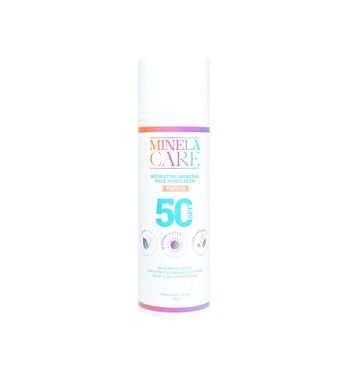 Minela Care Hydrating Mineral Face Sunscreen Tinted  Image